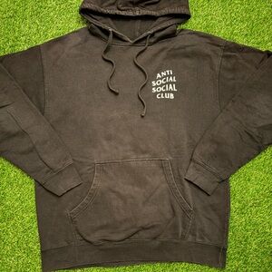 Black Anti Social Social Club Hoodie